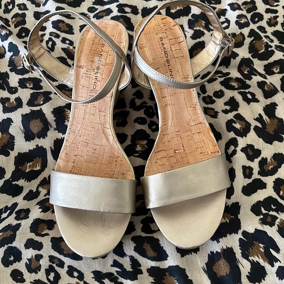 Shoes Bamdolino Muted Gold Wedge Shoes Size 1 Poshmark